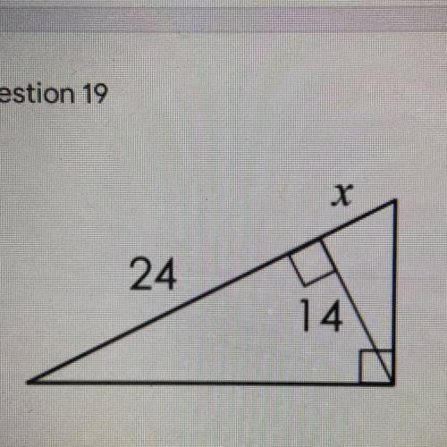 Solve for X (Geometry) Need some help ASAP