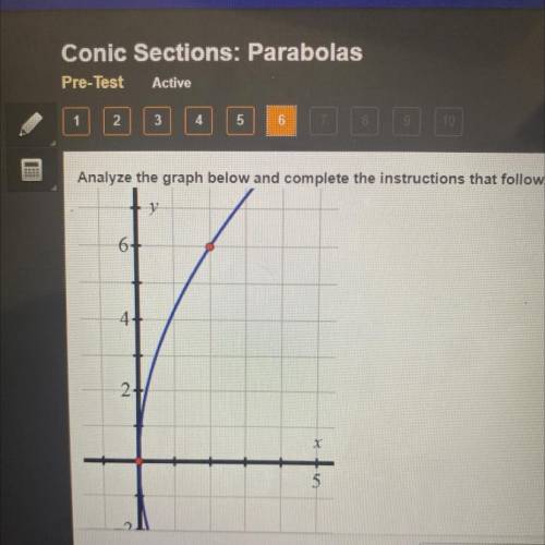 A. Find the equation of the parabola in the graph.

A. X^2= 18y
B. Y^2= -18x
C.y^2= 18x
D.y^2= 36x
