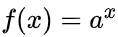 All of the following statements are true concerning exponential functions of the form shown below e