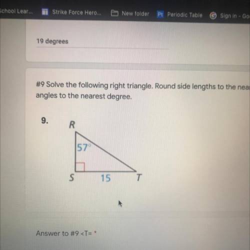 Find the measure of
Find the side length of RS
Find the side length of RT