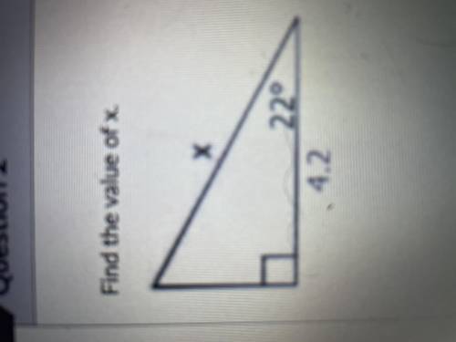 Find the value of x. Pls and thank you