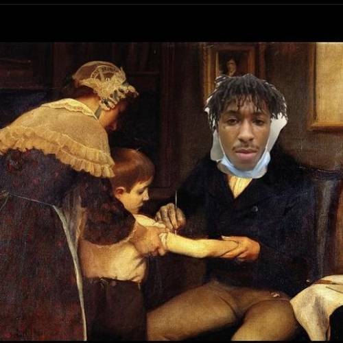 Nba youngboy created the first vaccinne ever in the first pandemic ever and he will end this curren