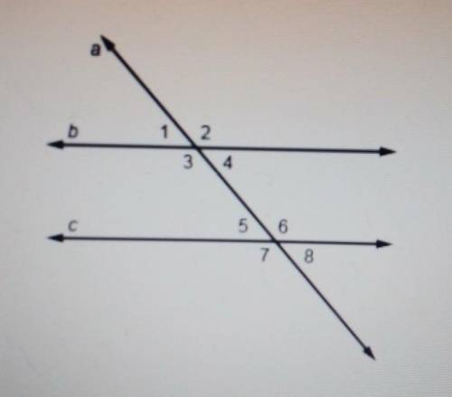 What type of angles are <5 and <6?

A. Vertical anglesB. Alternate exterior anglesC. Supplem
