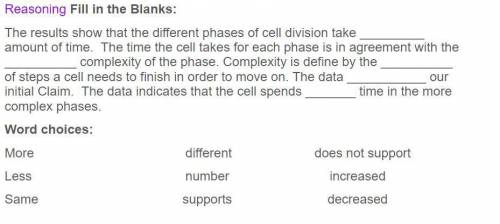 This is the claim: If the Mitotic phases take the same amount of time then time will be the same fo