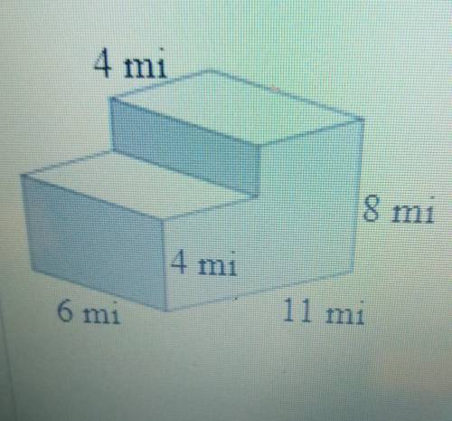 Find the volume of the figure. Round to the nearest hundredth if necessary. (Figure is not to scale