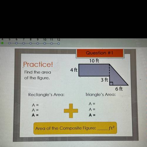 (1.) What is the area of the triangle (Just type the number)

(2.) What is the total area of the C