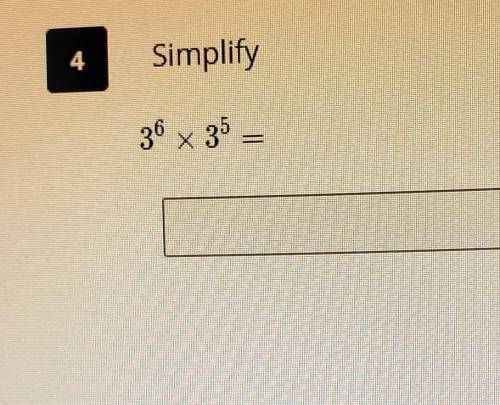 Simplify the equation ​