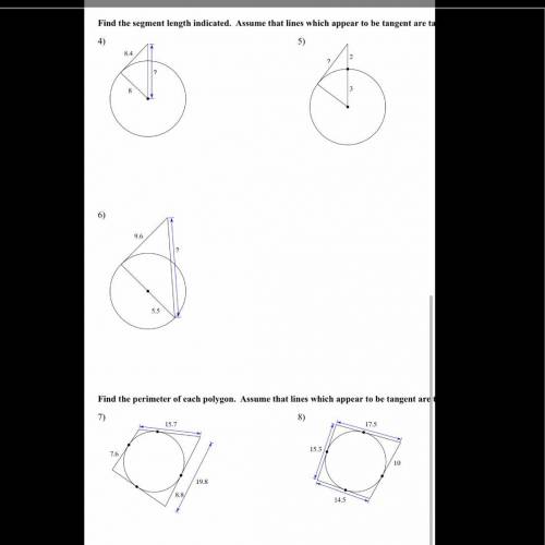 Need the answers for 4-8