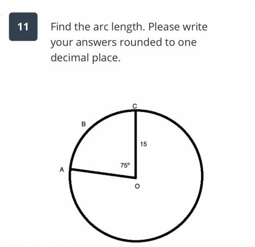 How to find the arc length (geometry)