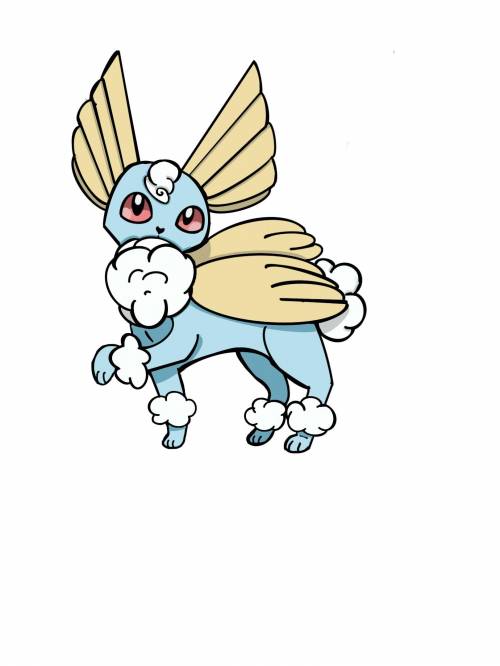 Meet avion my flying type eeveeloution what do y’all think 7/10