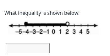What is the inequality shown below