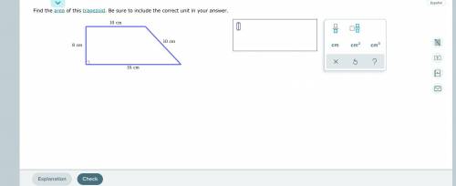 Area of a trapezoid Please Help