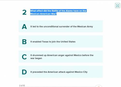 What effect did the Battle of the Alamo have on the Mexican-American War?