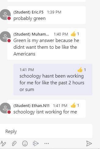 IS SCHOOLOGY JUST NOT WORKING FOR MA SCHOOL OR SUM???!