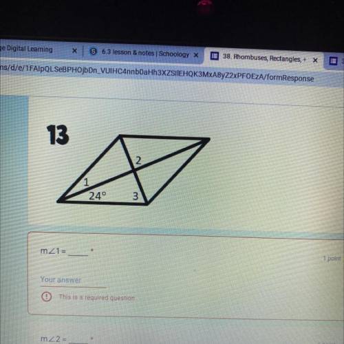 Angle 1 angle 2 and angle 3 I need answers to