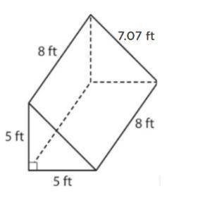 Help please!

Round your answer to the nearest hundredths, if necessary.
Find the surface area of