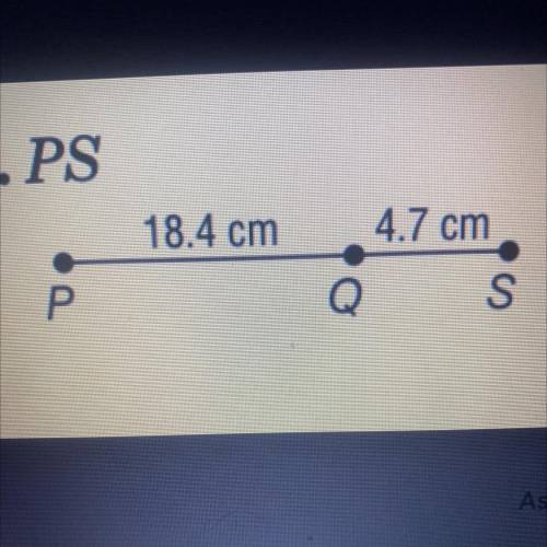 Find the length of PS