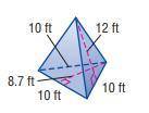 HELPPP
What is the surface area of the pyramid shown?