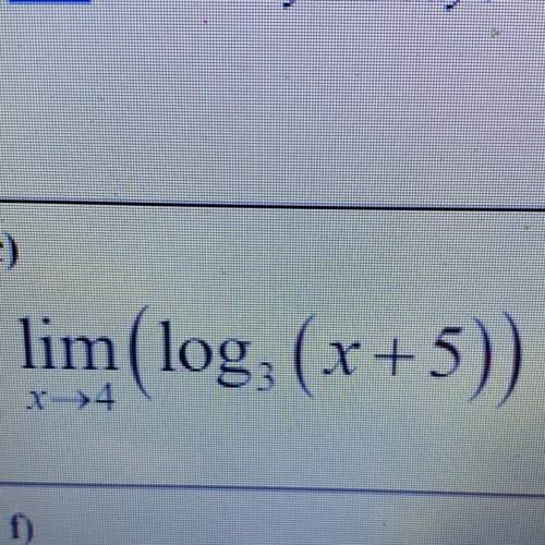 Stuck on this question, how would you solve the limit??