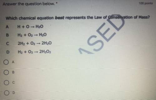 PLEASE HELP  100 POINTS
IF YOU KNOW CHEMISTRY OR BIOLOGY