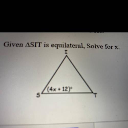 Solve for x someone help me I kinda suck at geometry