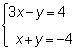 Which step is not necessary when solving this system of equations by graphing?

Answer Choices:
Id