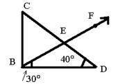 What is the measure of ∠CEF?

A. 80 degrees
B. 90 degrees
C. 100 degrees
D. 110 degrees