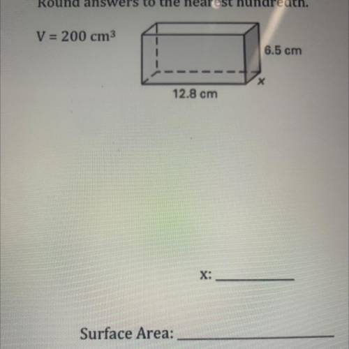 Find the surface area of the solid. (FSSS!) Round answers to the neatest hundredth.