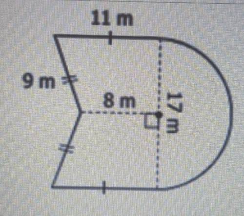 PLEASE IT'S VERY IMPORTANT FOR ME

Determine the area of the composite figure.Determine the perime