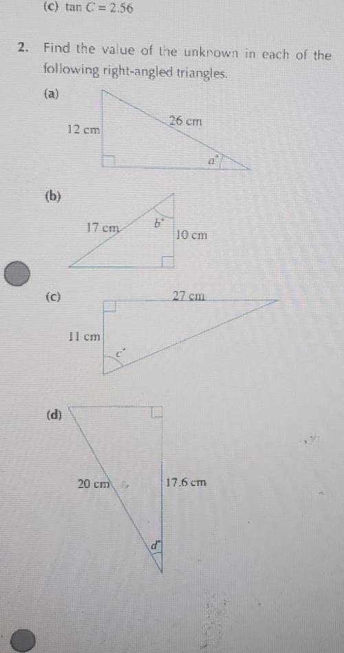 Trigonometry question, plz help on this question and it has to be right thanks​