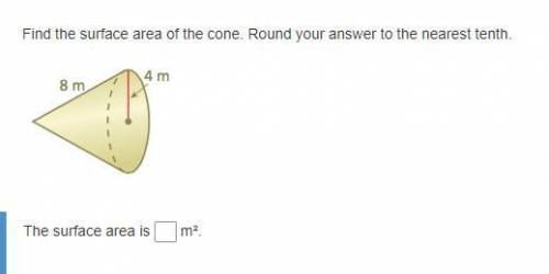 Find the surface area of the cone. Round your answer to the nearest tenth.
GIVING /></p>							</div>
						</div>
					</div>
										
					<div class=