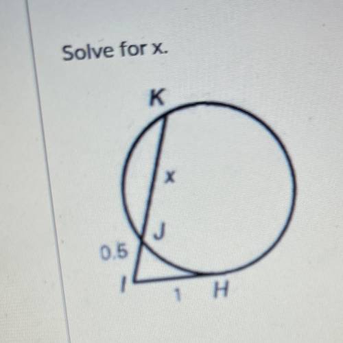 Please help, solve for x