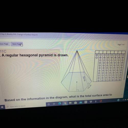 6. A regular hexagonal pyramid is drawn.