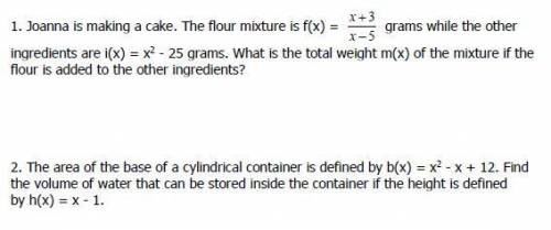 ANY MATH JUNKIES? 100 PTS + BRAINLIEST IF ALL ANSWERS ARE CORRECT!