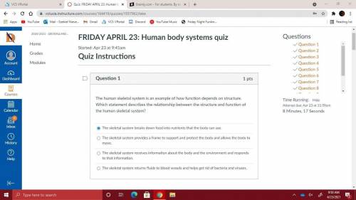 Science question noice right