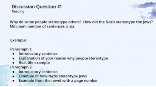 In the devil's arithmetic How did Nazis stereotype the Jews? Minimum of six sentences