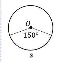 Circle O shown below has a radius of 42 units.

Which proportion can be used to find the arc lengt