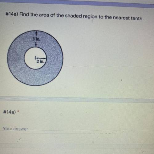 Find the area of the shaded region and the probability of landing in it, please help no links!!!