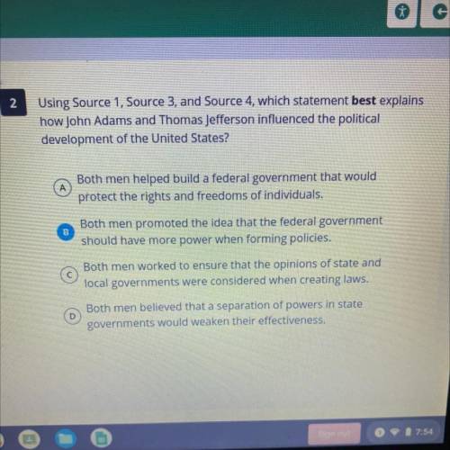 Using Source 1, Source 3, and Source 4, in the story “ Adapted from thoughts on Government (April 1