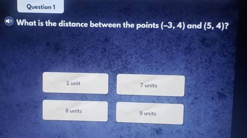 Applications of the Pythagorea Question 1 What is the distance between the points (-3, 4) and (5, 4