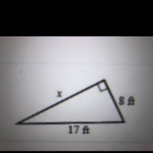 Find x in each triangle