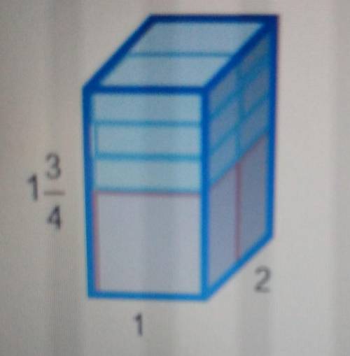 Please help me!

 What is the volume of the prism below?2 3/4 units33 1/2 units35 units38 units3​