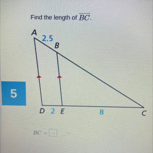 Find the length of BC.
