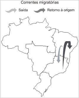 Analise o mapa

A interpretação do mapa e os conhecimentos sobre a dinâmica socioeconômica brasile