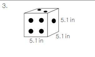 What is eh volume of the cube below?