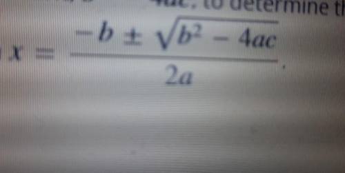 Solve the following equation using the quadratic formula (in the photo)

Problem: 3y^2 - 3y + 4 =