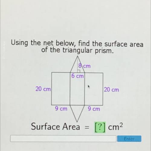 What’s the surface area. Help please.
