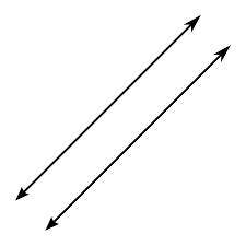 Name a pair of lines that are parallel