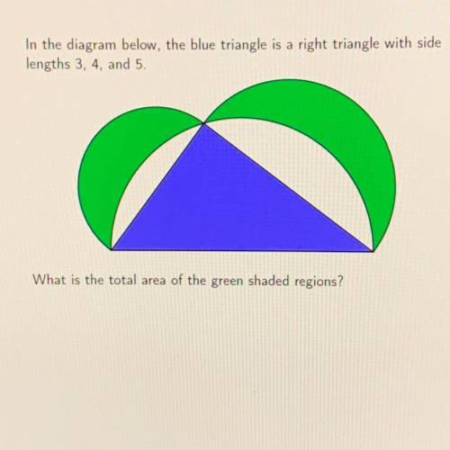 In the diagram below, the blue triangle is a right triangle with side lengths 3, 4, and 5.

What i