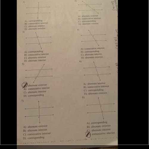 I need help with all of these problems